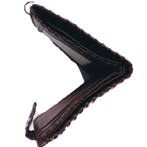 Colorful Abstract Pop Art Bi-fold Wallet Fish Souvenir France Guadeloupe Island - Picture 4 of 8